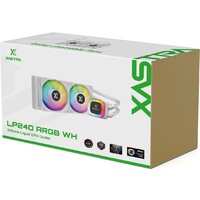 Система жидкостного охлаждения для процессора XASTRA LP240 ARGB WH - Превью изображения №9 — Интернет-магазин ПроЗаказ