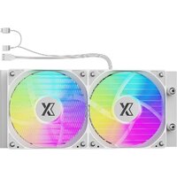 Система жидкостного охлаждения для процессора XASTRA LP240 ARGB WH - Превью изображения №3 — Интернет-магазин ПроЗаказ