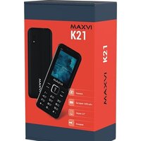 Кнопочный телефон Maxvi K21 (черный) - Превью изображения №13 — Интернет-магазин ПроЗаказ