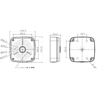 Крепление для камер видеонаблюдения Dahua DH-PFA122 - Превью изображения №6 — Интернет-магазин ПроЗаказ