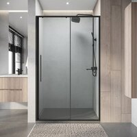 Душевая дверь Niagara Nova NG-34-11AGR 110x195 (графит/прозрачное стекло) - Превью изображения №8 — Интернет-магазин ПроЗаказ