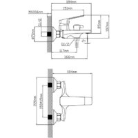 Смеситель AV Engineering AVWIN3-BL165-130 - Превью изображения №2 — Интернет-магазин ПроЗаказ