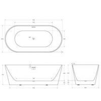 Ванна BelBagno BB416-1700-800 - Превью изображения №3 — Интернет-магазин ПроЗаказ