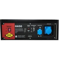 Бензиновый генератор DDE G650 - Превью изображения №6 — Интернет-магазин ПроЗаказ