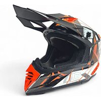 Мотошлем AIM RH855 Carbon Razor RH855R-DWR-XS (XS, белый/красный) - Превью изображения №2 — Интернет-магазин ПроЗаказ