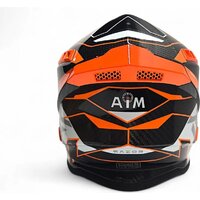 Мотошлем AIM RH855 Carbon Razor RH855R-DWR-XS (XS, белый/красный) - Превью изображения №4 — Интернет-магазин ПроЗаказ