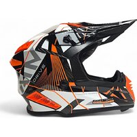 Мотошлем AIM RH855 Carbon Razor RH855R-DWR-XS (XS, белый/красный) - Превью изображения №5 — Интернет-магазин ПроЗаказ