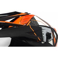 Мотошлем AIM RH855 Carbon Razor RH855R-DWR-XS (XS, белый/красный) - Превью изображения №8 — Интернет-магазин ПроЗаказ