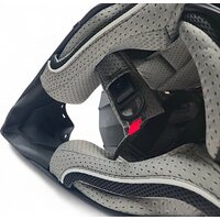 Мотошлем AIM RH855 Carbon Razor RH855R-DWR-XS (XS, белый/красный) - Превью изображения №11 — Интернет-магазин ПроЗаказ
