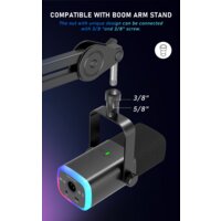 Проводной микрофон FIFINE AM8 (черный) - Превью изображения №13 — Интернет-магазин ПроЗаказ