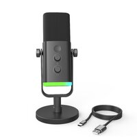 Проводной микрофон FIFINE AM8 (черный) - Превью изображения №2 — Интернет-магазин ПроЗаказ