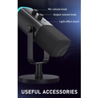 Проводной микрофон FIFINE AM8 (черный) - Превью изображения №11 — Интернет-магазин ПроЗаказ