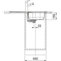 Кухонная мойка Franke Spark SKN 611-78/44 101.0712.225 - Превью изображения №4 — Интернет-магазин ПроЗаказ