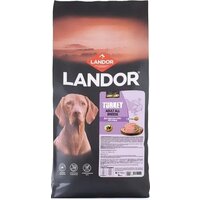 Landor Monoprotein для взрослых собак всех пород с индейкой F2155 15 кг