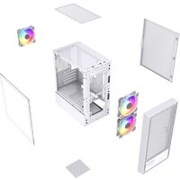 Корпус Powercase Mistral SM02 ARGB CMMSM02W-A3 - Превью изображения №7 — Интернет-магазин ПроЗаказ