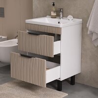  Volna Тумба под умывальник Lotty 60.2Y Миранда (латте, напольная) - Превью изображения №5 — Интернет-магазин ПроЗаказ