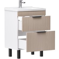  Volna Тумба под умывальник Lotty 60.2Y Миранда (латте, напольная) - Превью изображения №2 — Интернет-магазин ПроЗаказ