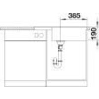 Кухонная мойка Blanco Zia XL 6 S Compact 526018 (черный, клапан-автомат) - Превью изображения №4 — Интернет-магазин ПроЗаказ