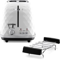 Тостер DeLonghi Brillante CTJ 2103.W - Превью изображения №3 — Интернет-магазин ПроЗаказ