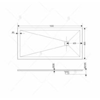 Душевой поддон RGW ST-0158W 16152815-01 80x150 - Превью изображения №3 — Интернет-магазин ПроЗаказ