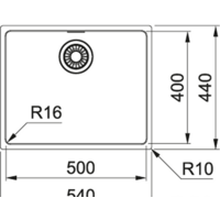 Кухонная мойка Franke Maris MRX 110-50 122.0543.996 - Превью изображения №2 — Интернет-магазин ПроЗаказ