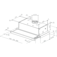 Кухонная вытяжка Faber Flox Glass BK A50 315.0567.355 - Превью изображения №2 — Интернет-магазин ПроЗаказ