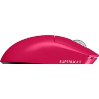 Игровая мышь Logitech Pro X Superlight 2 (розовый) - Превью изображения №4 — Интернет-магазин ПроЗаказ