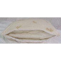 Спальная подушка Delford Шерсть Стандарт ПВХ 2ШХ-УП22 (48x68) - Превью изображения №3 — Интернет-магазин ПроЗаказ