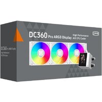 Система жидкостного охлаждения для процессора PCCooler DC360 Pro ARGB Display (белый) - Превью изображения №5 — Интернет-магазин ПроЗаказ