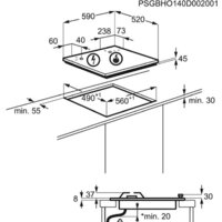 Варочная панель Electrolux EGS6436WW - Превью изображения №2 — Интернет-магазин ПроЗаказ