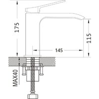 Смеситель Shevanik S4101G - Превью изображения №22 — Интернет-магазин ПроЗаказ