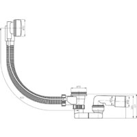 Сифон Plast Brno EVS0150 - Превью изображения №2 — Интернет-магазин ПроЗаказ