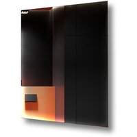  Пекам Зеркало GretaFly 80x100 GretaFly-80x100dpcl (с подсветкой, сенсором на взмах руки, подогревом, часами) - Превью изображения №5 — Интернет-магазин ПроЗаказ