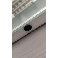  Пекам Зеркало GretaFly 80x100 GretaFly-80x100dpcl (с подсветкой, сенсором на взмах руки, подогревом, часами) - Превью изображения №3 — Интернет-магазин ПроЗаказ