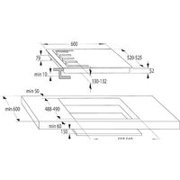 Варочная панель Gorenje GW6D42CLB - Превью изображения №9 — Интернет-магазин ПроЗаказ