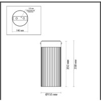Люстра средней высоты Odeon Light Pillari 5047/10LC - Превью изображения №4 — Интернет-магазин ПроЗаказ