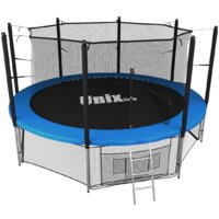 Батут Unix Line Classic 14ft inside (синий/зеленый) - Превью изображения №17 — Интернет-магазин ПроЗаказ