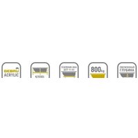 Ванна Alex Baitler Nero L 150х95 - Превью изображения №6 — Интернет-магазин ПроЗаказ