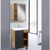  Doratiz Шкаф с зеркалом Doratiz Лофт 60 2712.114 (ватан) - Превью изображения №8 — Интернет-магазин ПроЗаказ