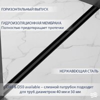 Трап/канал Lauter 210S362-GMB 600x31 (черный матовый) - Превью изображения №2 — Интернет-магазин ПроЗаказ