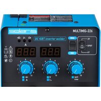 Сварочный инвертор Solaris MULTIMIG-226 - Превью изображения №4 — Интернет-магазин ПроЗаказ