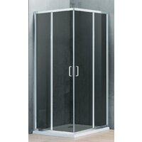 Душевой уголок Adema Glass Vierkant 80 (тонированное стекло) - Превью изображения №2 — Интернет-магазин ПроЗаказ