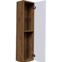  Grossman Шкаф-пенал Альба 30 303009 (веллингтон/белый) - Превью изображения №3 — Интернет-магазин ПроЗаказ