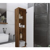  Grossman Шкаф-пенал Альба 30 303009 (веллингтон/белый) - Превью изображения №4 — Интернет-магазин ПроЗаказ