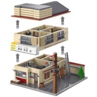 Конструктор CaDa Initial D Fujiwara Tofu Shop C61031W - Превью изображения №3 — Интернет-магазин ПроЗаказ