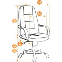 Офисное кресло TetChair СН-747 (ткань, черный 2603) - Превью изображения №12 — Интернет-магазин ПроЗаказ