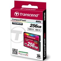Карта памяти Transcend 800x CompactFlash Premium 256GB (TS256GCF800) - Превью изображения №2 — Интернет-магазин ПроЗаказ