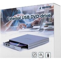 Оптический привод Gembird DVD-USB-02-SV - Превью изображения №5 — Интернет-магазин ПроЗаказ