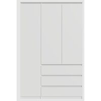 Шкаф распашной MyStar Сноули 3д3я ИВ-121.21.00 (белый) - Превью изображения №2 — Интернет-магазин ПроЗаказ