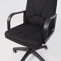 Офисное кресло AksHome Менеджер PL (Leto 70 черная ткань) - Превью изображения №14 — Интернет-магазин ПроЗаказ